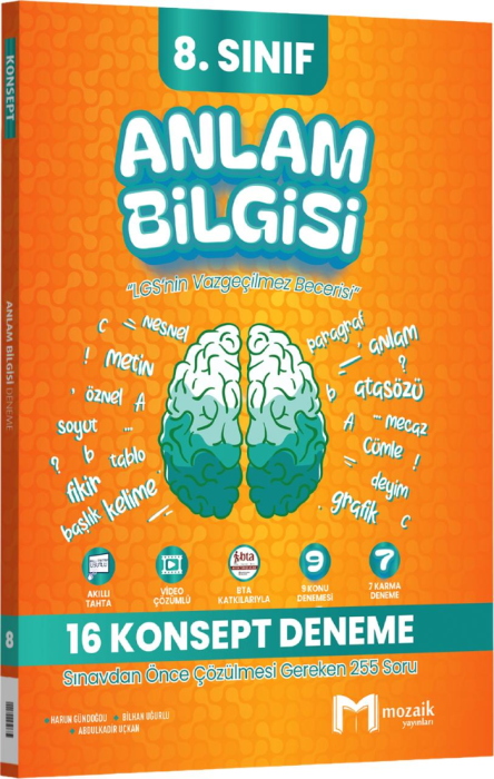 8.SINIF MOZAİK DENEME 16 LI ANLAM BİLGİSİ - 2026